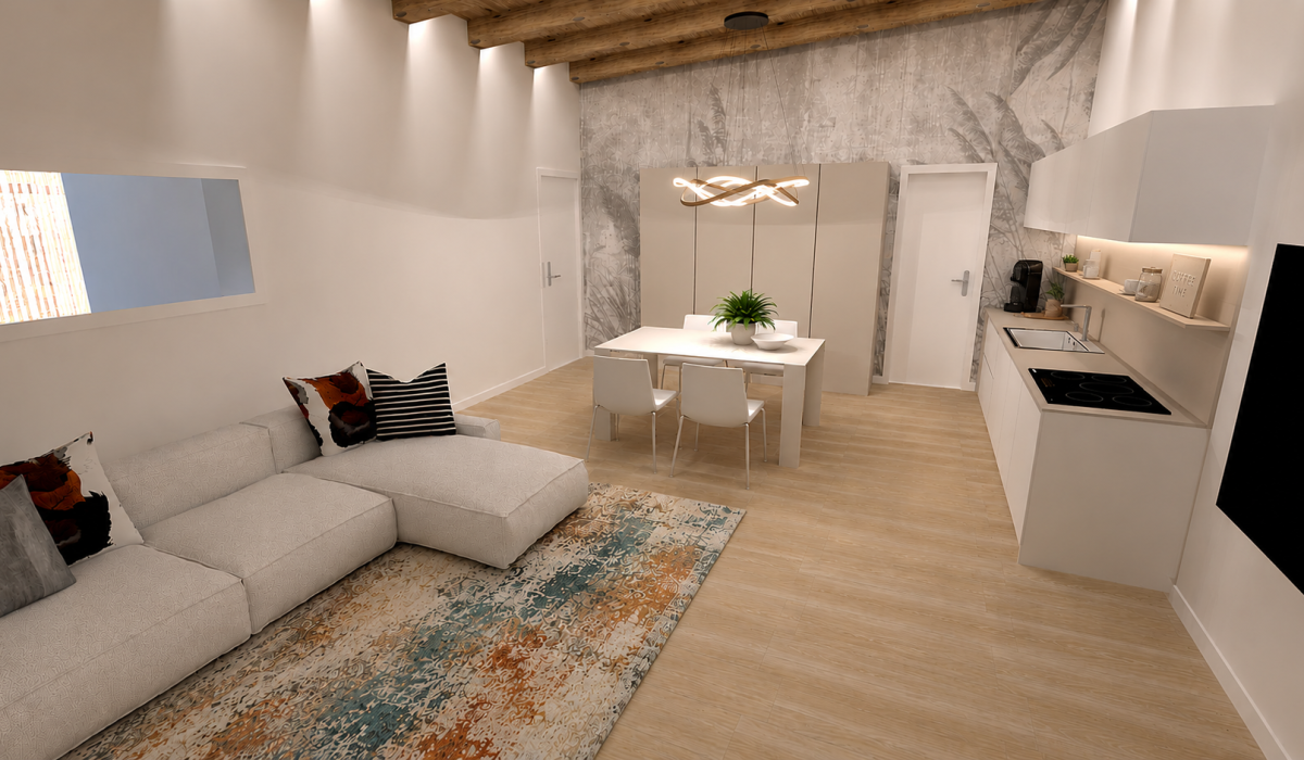 soggiorno cucina