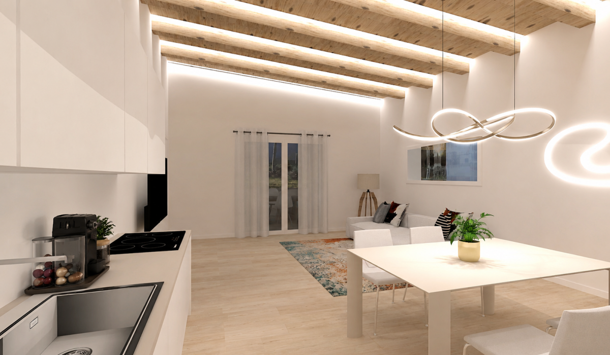soggiorno cucina